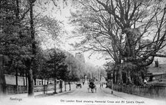 Looking-down-the-Old-London-Road-towards-the-Market-Cross.-1903.